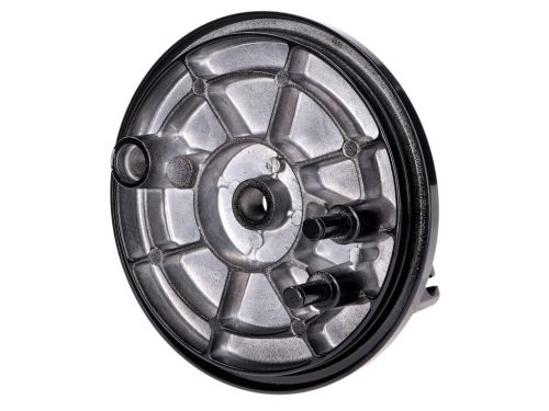 Féklemez hátsó fékhorgonylemez lyuk nélkül Féklámpa kapcsoló, fekete Simson S50, S51, S70, KR51, SR4-1 Spatz, SR4-2 Star, SR4-3 Sperber, SR4-4 Habicht számára