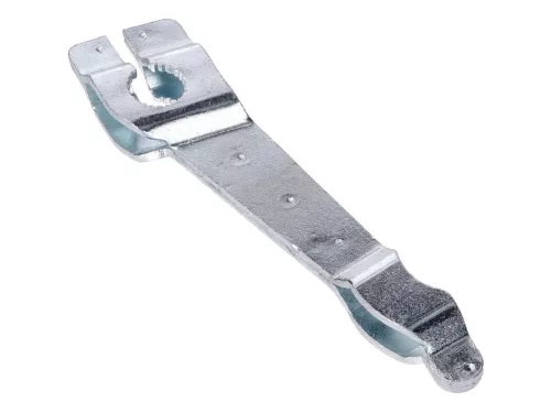 Fékkar fékpajzs hátul meghajlítva Simson S51, S53, S70, S83, KR51/2 Schwalbe fékkarokhoz Simson S51, S53, S70, S83, KR51/2 Schwalbe