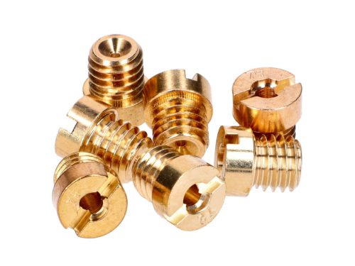 Karburátor főfúvókakészlet 7 db M5 72-80 BVF karburátorhoz Simson S51, S53, S70, S83, SR50, SR80, KR51/2, M531, M541, M741, KR51/2, M531, M541, S53, S53, S70, S83, SR50, SR80, KR51/2, M531, M541, M741