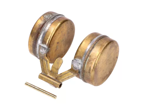 Úszómotor sárgaréz BVF 16N1, 16N3, 19N1 karburátorhoz Simson S50, S51, S53, S70, S83, SR50, SR80, KR51/2 Schwalbe, S50, S53, S70, S83, SR50, SR80, KR51/2 Schwalbe