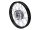 Tárcsás kerék 1,60 x 16 alumínium fekete Simson S50, S51, S53, S70, S83, KR51/1, KR51/2 Schwalbe, SR4-1 Spatz, SR4-2 Star, SR4-3 Sperber, SR4-4 Habicht motorokhoz