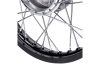 Tárcsás kerék 1,60 x 16 alumínium fekete Simson S50, S51, S53, S70, S83, KR51/1, KR51/2 Schwalbe, SR4-1 Spatz, SR4-2 Star, SR4-3 Sperber, SR4-4 Habicht motorokhoz