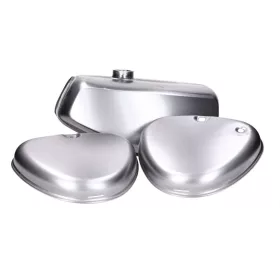   Üzemanyagtartály és oldalsó fedél készlet festetlen Simson S50, S51, S70 modellekhez