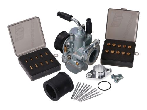 Tuning karburátor készlet 19mm Simson S50, S51, S53, S70, S83, SR50, SR80, SR50, S53, S70, S83, S53, S53, S53, S70, S83, SR50, SR50, SR80