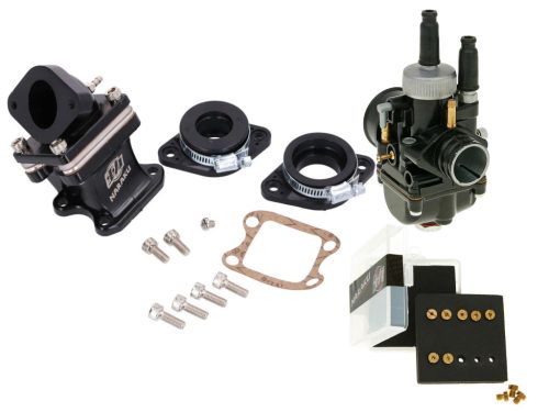 Naraku Big Valve V.2 szívórendszer készlet 21mm-es karburátorral a Honda Dio, Peugeot Speedfight, Kymco DJ, álló Honda Dio, Peugeot Speedfight, Kymco DJ, álló