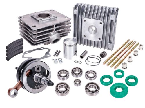 Revision Kit Motor Schmitt Restart GST-50 a Simson S51, S53, SR50 M500 motorhoz