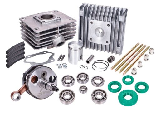 Revision Kit Motor Schmitt Restart GST-60 a Simson S51, S53, SR50 M500 motorhoz