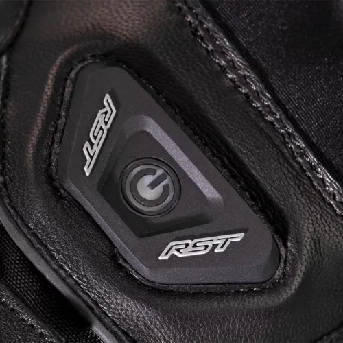 Rst paragon 6 fűthető vízálló kesztyű bőr/textil fekete méret s