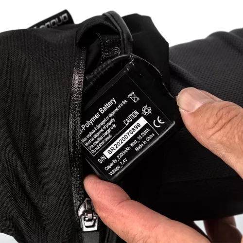 Rst paragon 6 fűthető vízálló kesztyű bőr/textil fekete méret m