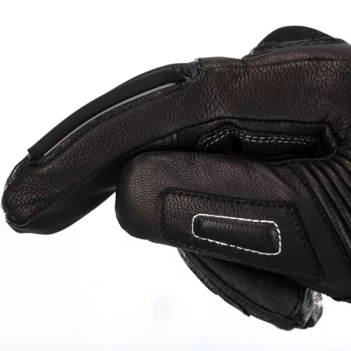 Rst paragon 6 fűthető vízálló kesztyű bőr/textil fekete méret m