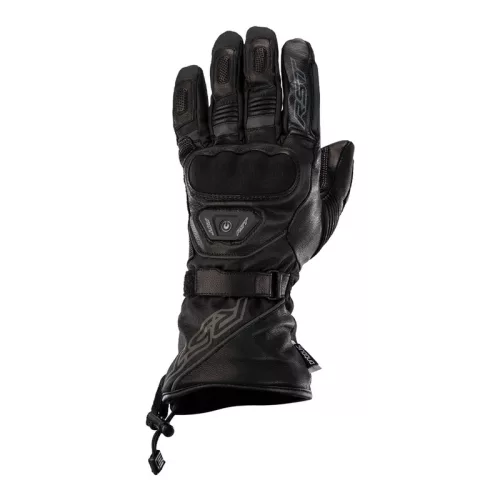 Rst paragon 6 fűthető vízálló kesztyű bőr/textil fekete xxl méret