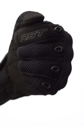 RST Atlas vízálló CE kesztyű, textil - fekete, 2XL méret