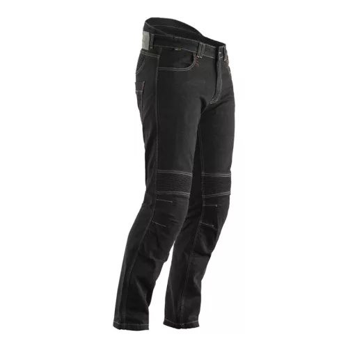 RST x Kevlar® Aramid Tech Pro CE Erősített Textil Nadrág - Fekete 4XL Rövid Szárú