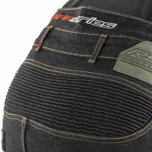 RST x Kevlar® Aramid Tech Pro CE Erősített Textil Nadrág - Fekete 4XL Rövid Szárú