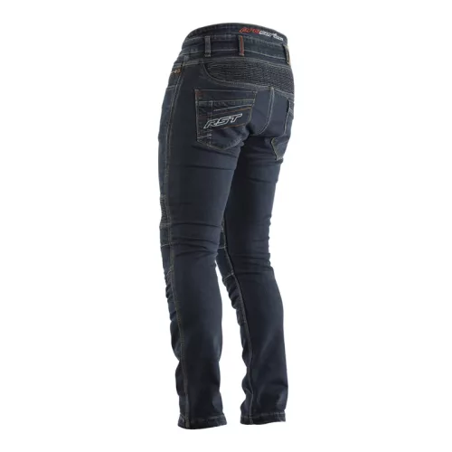 RST x Kevlar® Aramid Tech Pro CE Erősített Textil Nadrág - Sötétkék, Rövid Szárú Méret S