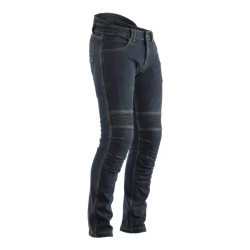 RST x Kevlar® Aramid Tech Pro CE Erősített Textil Nadrág - Sötétkék Mosású Méret XXL Rövid Szárú