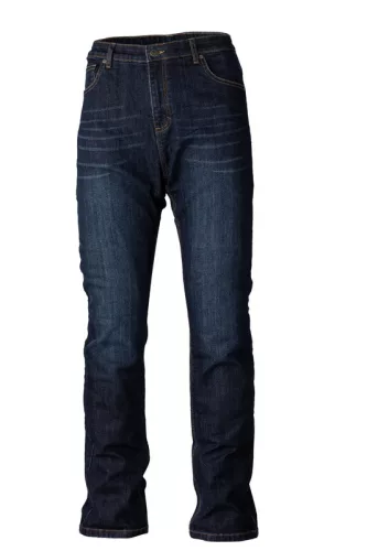 RST x Kevlar® Egyenes Szárú 2 CE Erősített Női Textil Nadrág - Sötétkék Farmer Méret L Rövid Szár