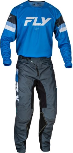 FLY RACING Kinetic Prix Ifjúsági Nadrág - Szürke/Szén/Krém