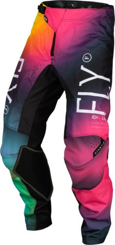 FLY RACING Kinetic Prodigy Ifjúsági Nadrág - Fukszia/Villámkék/Extra Látható