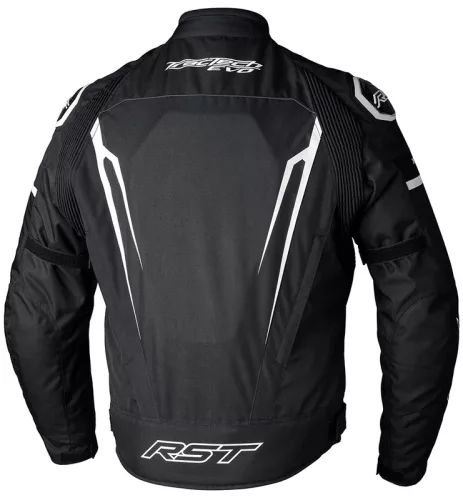 Rst tractech evo 5 ce textil dzseki - fekete/fehér/fekete