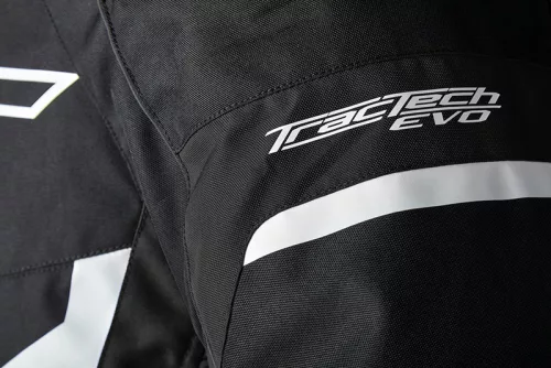Rst tractech evo 5 ce textil dzseki - fekete/fehér/fekete