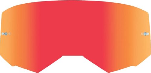 FLY RACING Ifjúsági Szemüveg Csere Lencse Poszttal - Piros