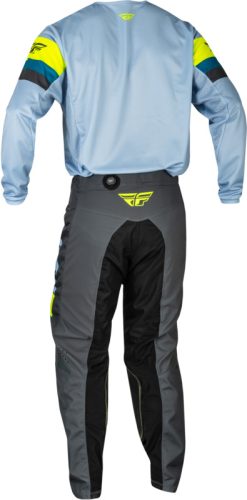 FLY RACING Kinetic Ifjúsági Nadrág - Jég Szürke/Szén/Extra Láthatóság