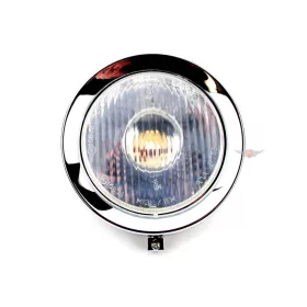 130 mm-es krómozott fényszóró Zündapp KS 50 GTS C-hez