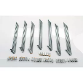 140 mm-es krómozott küllőkészlet robogóhoz