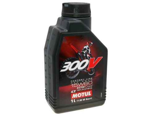 Motul 4 ütemű (4T) 15W60 300V Factory Line Road Racing motorolaj 1 LITER