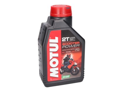 Motul motor olaj 2T / 2 ütemű Scooter Power szintetikus 1 LITER