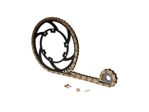 Premium rövid áttételű láncszett 13/62 fog - Derbi Senda 50 R 00-03, Racer, X-Race, X-Treme, Gilera RCR 03-05