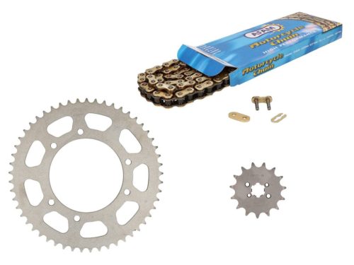 AFAM 15/53 fogú láncszett (SVÉTSZORSZÁG) Aprilia RX50, SX50, Gilera RCR, SMT 06-10 modellekhez