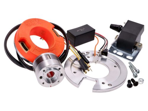 Belső rotoros gyújtás MVT Digital Direct lámpával a Yamaha DT 50, 80cc, RD 50, 80cc LC modellekhez