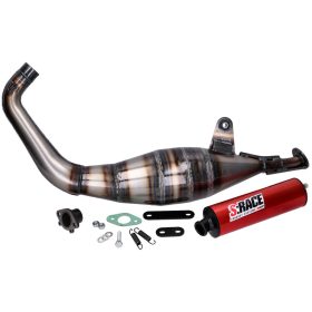   Kipufogó MVT S-Race 70-80ccm a Derbi EBE, EBS, D50B modellekhez
