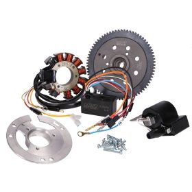   Gyújtás MVT Millenium Minarelli AM-hez e-starterrel (állórész 5-pólusú)