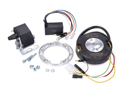 Belső rotor gyújtás MVT Premium lámpával Derbi EBE, EBS, D50B modellekhez
