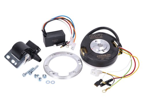 Belső rotor gyújtás MVT Premium lámpával Derbi EBE, EBS, D50B modellekhez