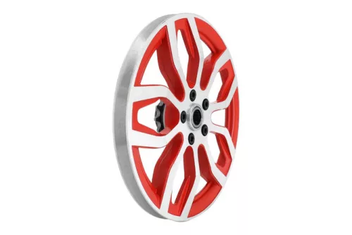 11 fogú szíjtárcsa Peugeot 103 SP piros