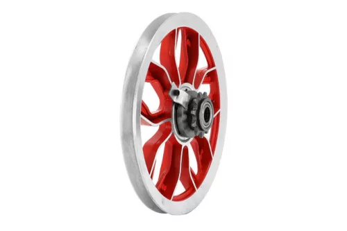 11 fogú szíjtárcsa Peugeot 103 SP piros