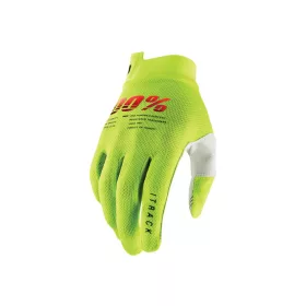 100% Gyerek iTRACK kesztyűk neon sárga XL