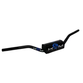 28 mm-es MX kormányrúd párnával, KRM fekete / kék