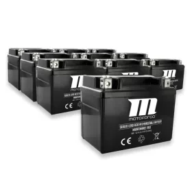   10x SLA4L-BS akkumulátor / 12V 5Ah +25% karbantartásmentes SLA / használatra kész