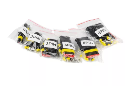 1-6 pólusú vízálló csatlakozók