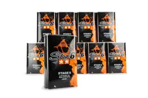 2-Takt Olaj Stage6 Sport MK3 rész-szintetikus 1000ml (x10)