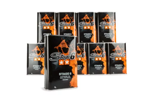 2 ütemű olaj Stage6 Racing 100% szintetikus 1L (x10)