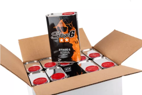 2 ütemű olaj Stage6 Racing 100% szintetikus 1L (x10)