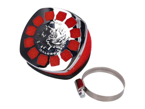 Légszűrő Malossi Red Filter E14 38mm 30° vörös-króm