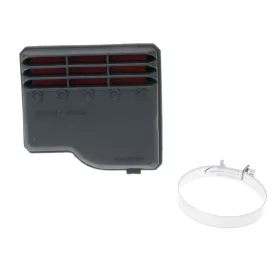   Malossi E9 51mm piros légszűrő - Piaggio Ciao, PX, SI, Bravo, Grillo, Boss