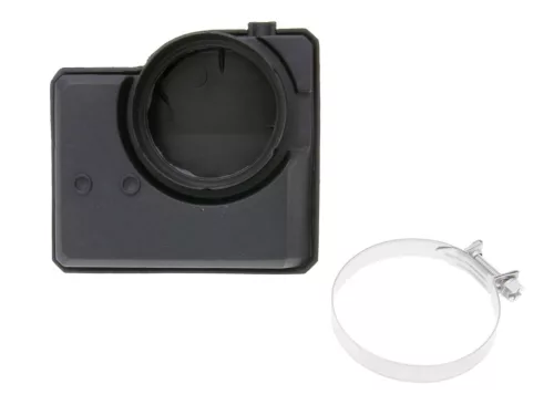 Malossi E9 51mm piros légszűrő - Piaggio Ciao, PX, SI, Bravo, Grillo, Boss